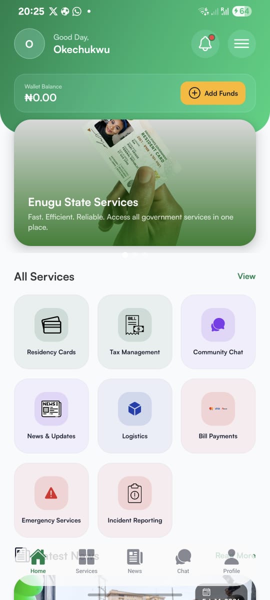 Citizen App Mockup